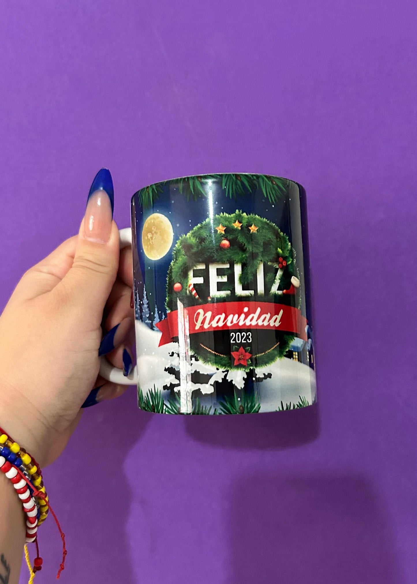 Taza navideña 🎄 para empresas