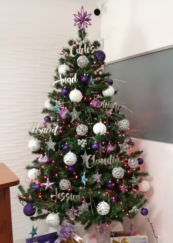 Nombres mdf 🎄 para tu pino