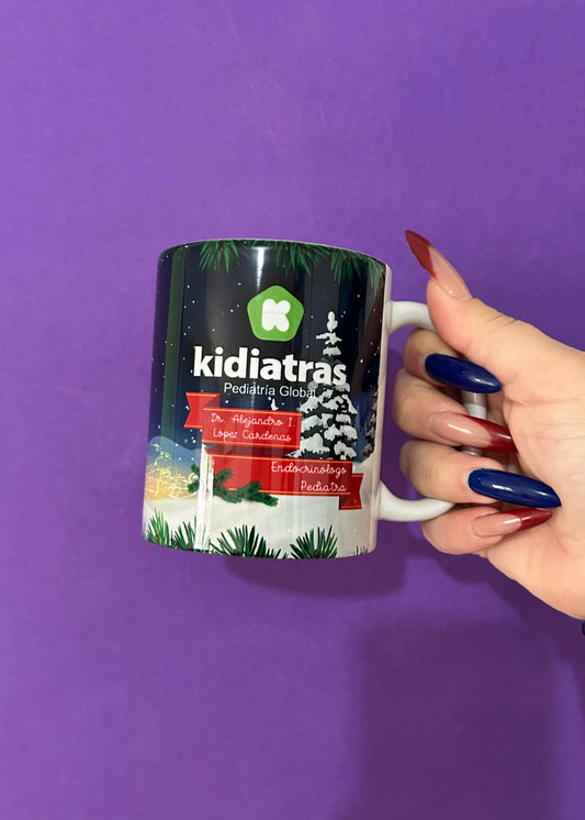 Taza navideña 🎄 para empresas