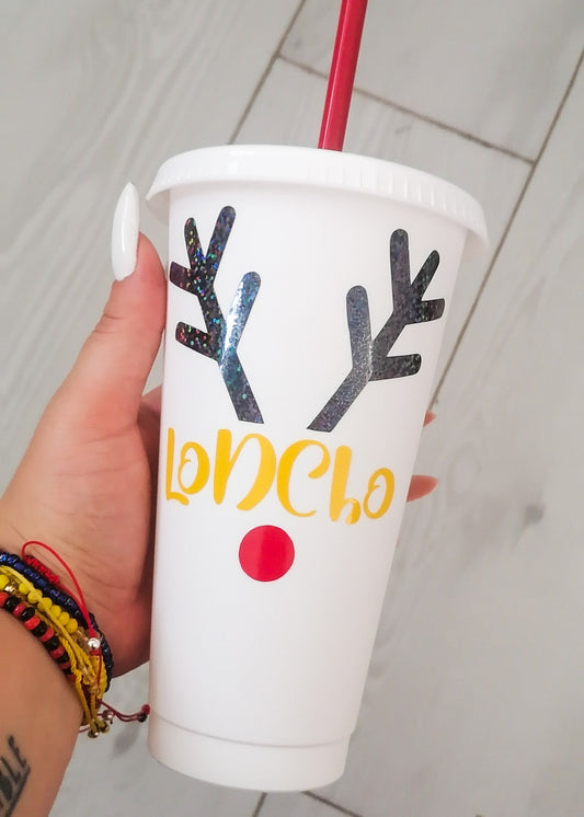 Vaso Navideño 🫎 Reno